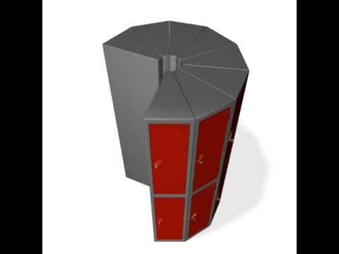 Probe Pod lockers from Storage Design Limited