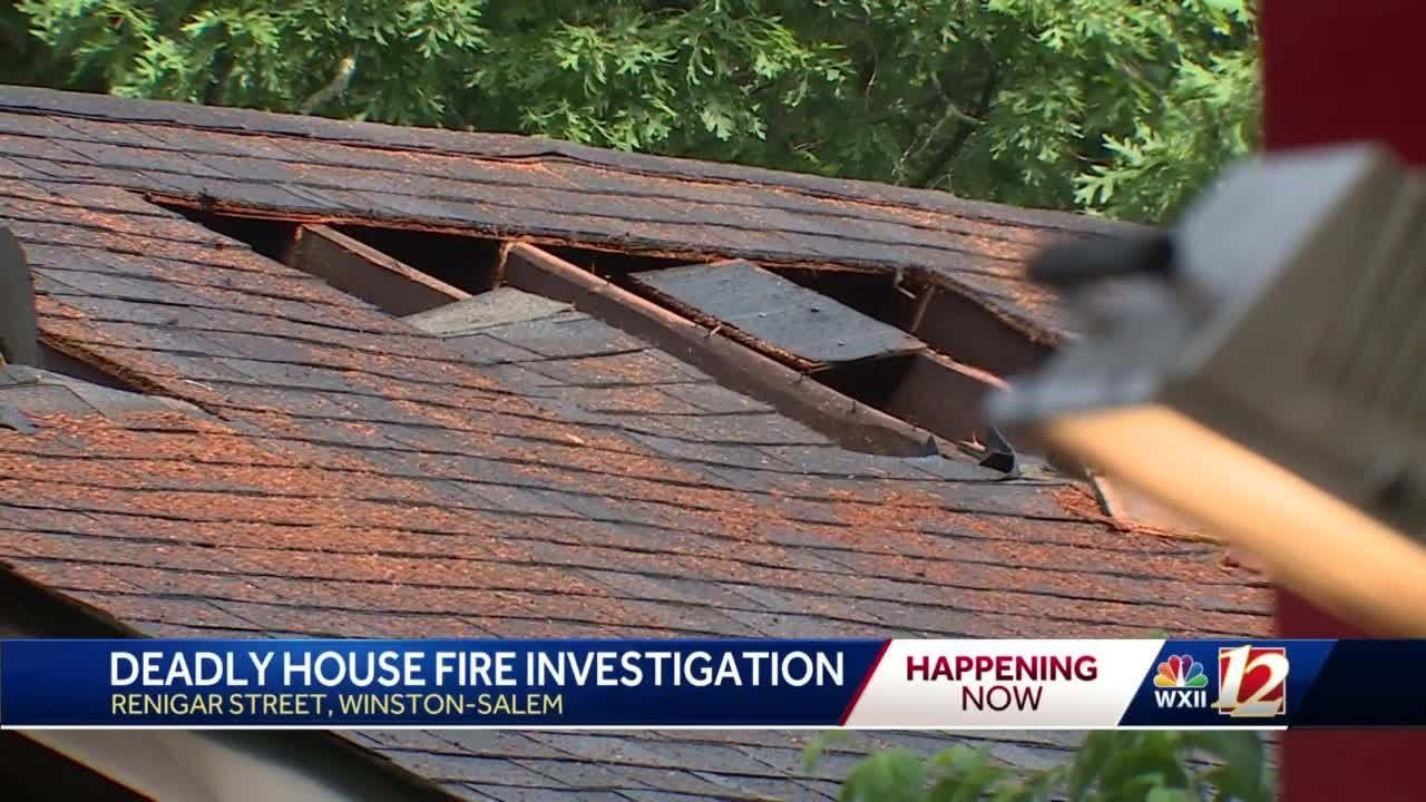Winston Salem house fire - YouTube