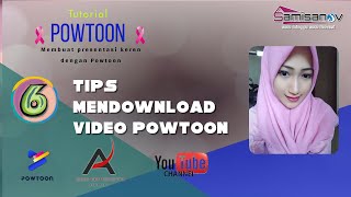 Tips Mendownload Video Powtoon screenshot 3