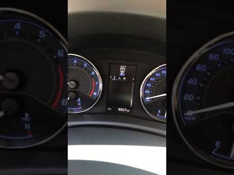 استفسار عندي ماتطلع السياره كم دقيقه شغاله ولا كم كيلو مشيت عليها بعد التشغيل افيدوني كورولا2019