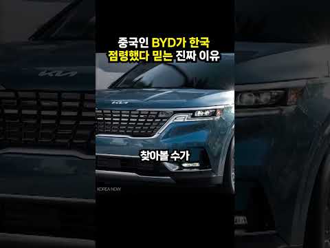 <strong>중국인</strong> BYD가 한국-점령했다 믿는 진짜 <strong>이유</strong> (이슈딸깍)