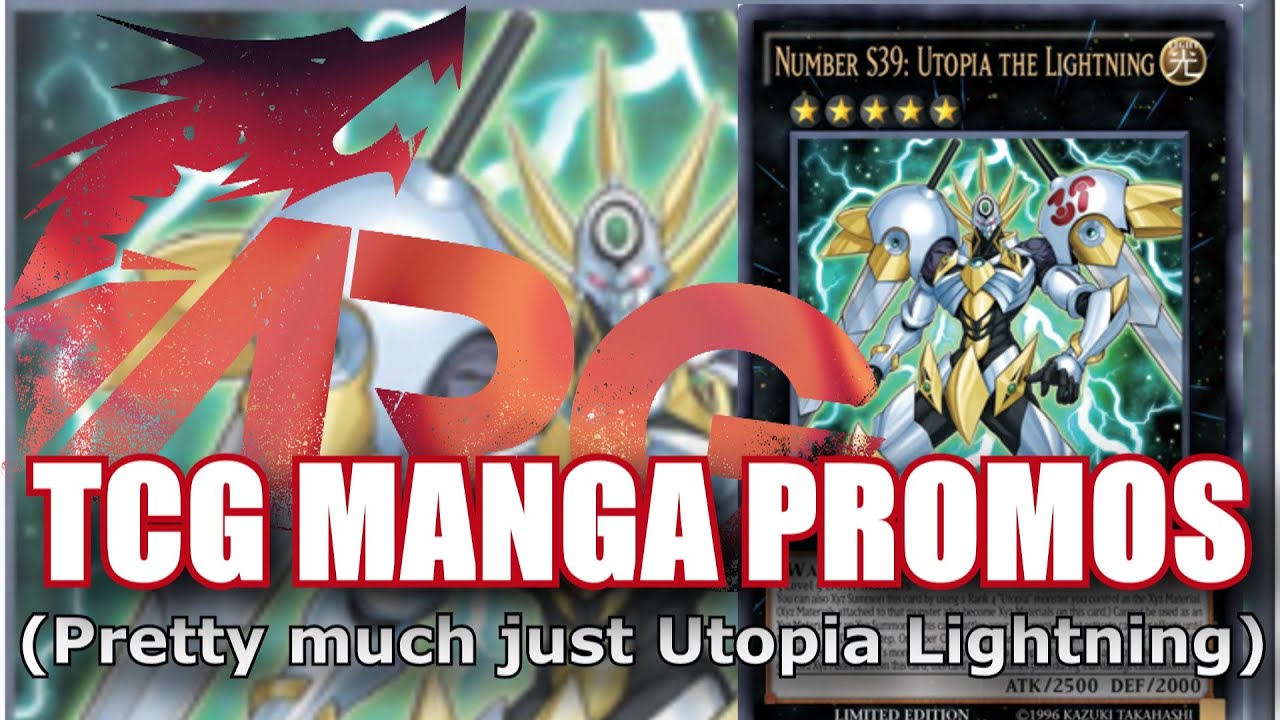 TCG Manga Promos!! (Number S39: Utopia the Lightning & Stardust Chronicle Spark Dragon!) [ARG]
