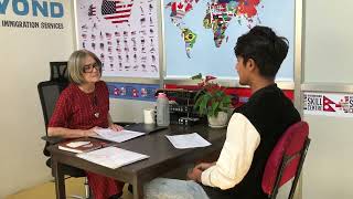 ????US VISA Interview with American???? Trainer | Nepali??Student