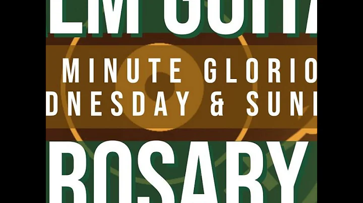 15 Minute Rosary - 3 - Glorious - Wednesday & Sunday - CALM GUITAR