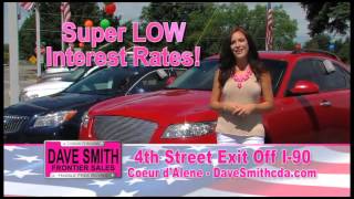 Dave Smith Frontier  July Savings Extravanganza