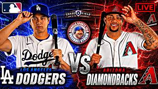 ⚾ Los Angeles Dodgers vs Arizona Diamondbacks LIVE Stream Watch Party | MLB Play-By-Play & Reactions