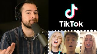 Vocal Coach Reacts - Tik Tok Singers (Better Than Real Artist?)