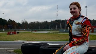 Victoria Verstappen Intrepid Rotax Max Test Genk 2014