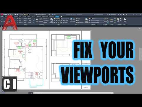 Autocad Viewport Tricks