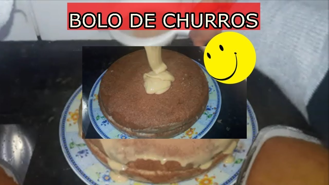 BOLO DE CHURROS POR ANDREIA MIRANDA TARTARO