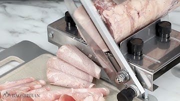 BAOSHISHAN Manual Frozen Meat Slicer
