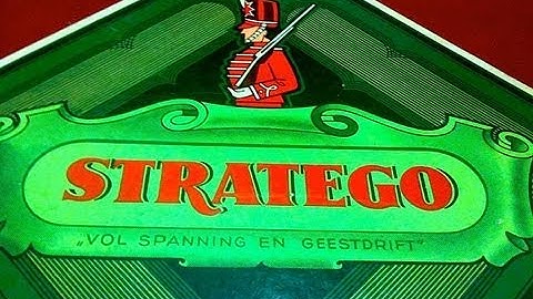 STRATEGO RARE FIRST Editions Board Game from Belgium, USA and UK  by Mike Mozart of theToyChannel