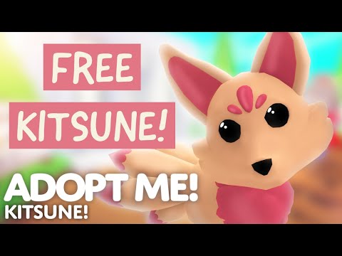 How To Get A Free Kitsune Legendary Kitsune Pet Roblox Adopt Me Youtube - kitsune adopt me in 2020 kitsune adoption roblox pictures