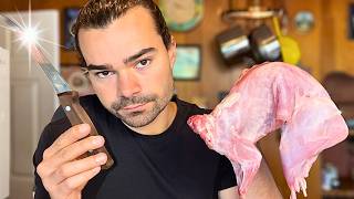 Trying Anthony Bourdains Rabbit Pâté | BTB E89 @mitchmai