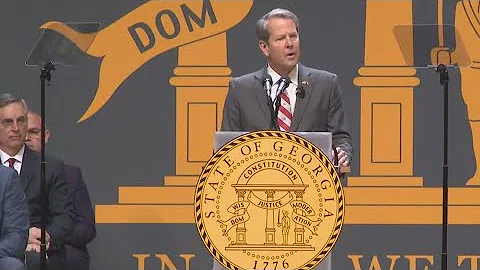 Re-watch: Georgia Gov. Brian Kemp delivers inaugur...