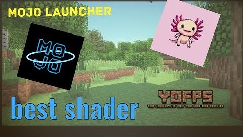Best low-end shader for holy renderer for mojo launcher #mojolauncher  #shaders #shader #minecraft 