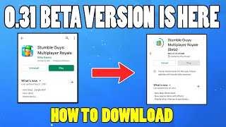 HOW TO JOIN STUMBLE GUYS BETA VERSION😱, Stumble Guys Version 0.29