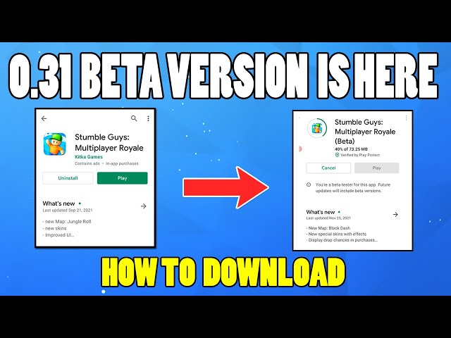 Download link ] Stumble Guys BETA Version 0.29 is here 😍 