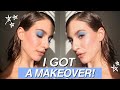 BLUE MAKEUP TRANSFORMATION! OMG... | Jamie Paige