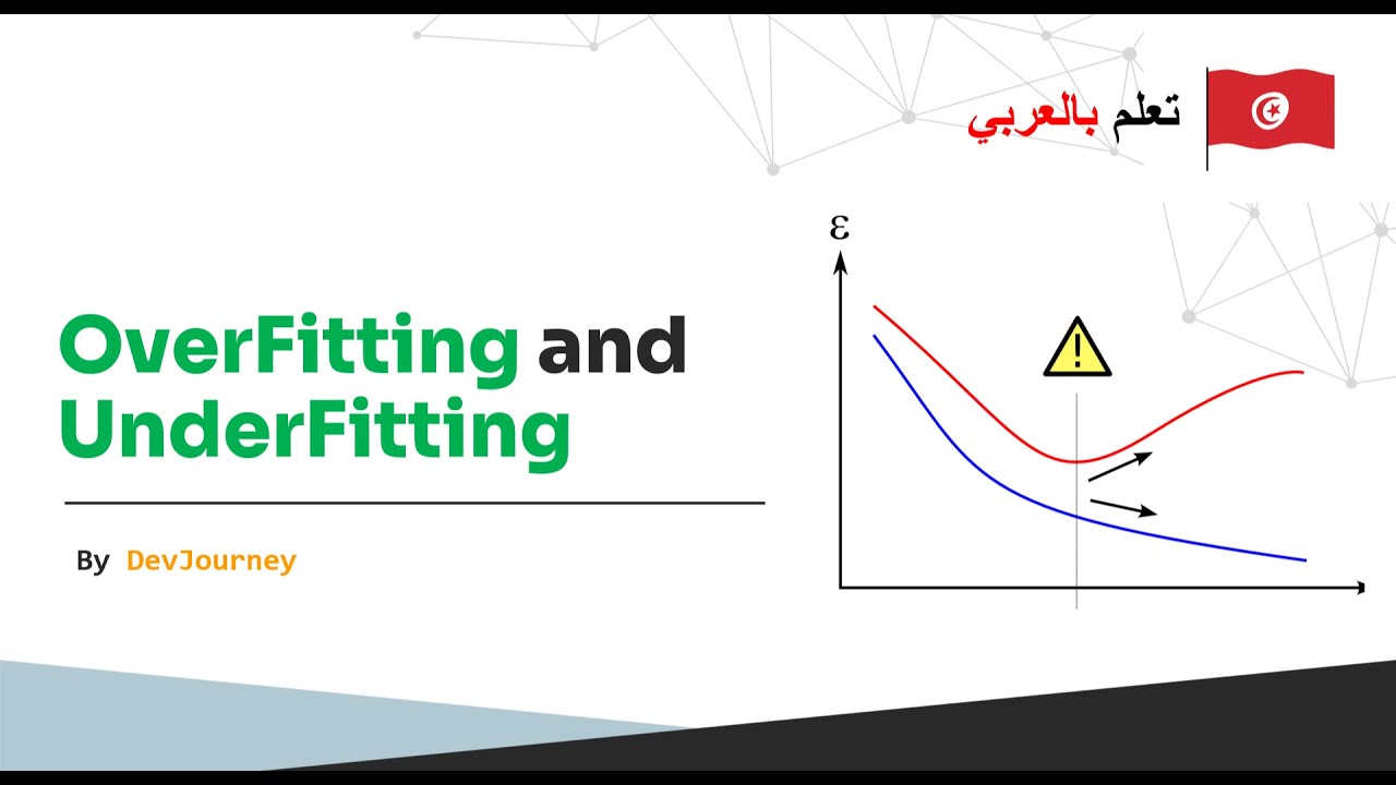 Overfitting and Underfitting | شرح أهم مفاهيم تعلم الآلة بالعربية