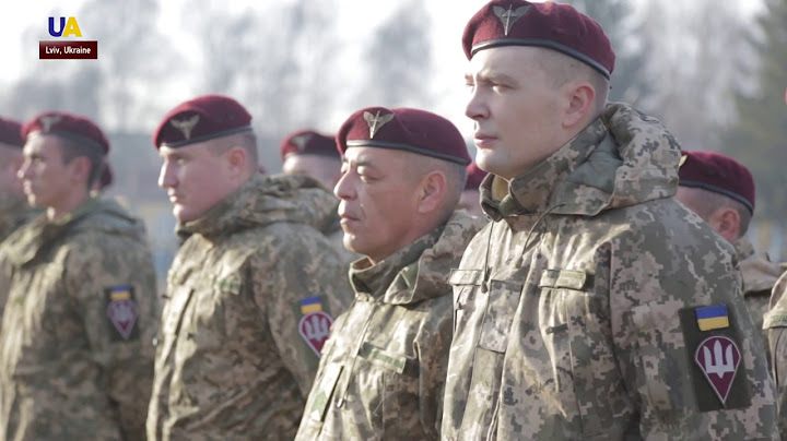 80th Separate Airborne Assault Brigade Turns 40