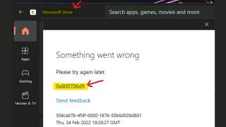 How to Fix Microsoft Store Error 0x800706D9 Something Went Wrong (Windows 10/11)
