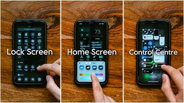 My iOS 18 Minimal and Productive setup | Home Screen, Lock Screen & Control Centre.