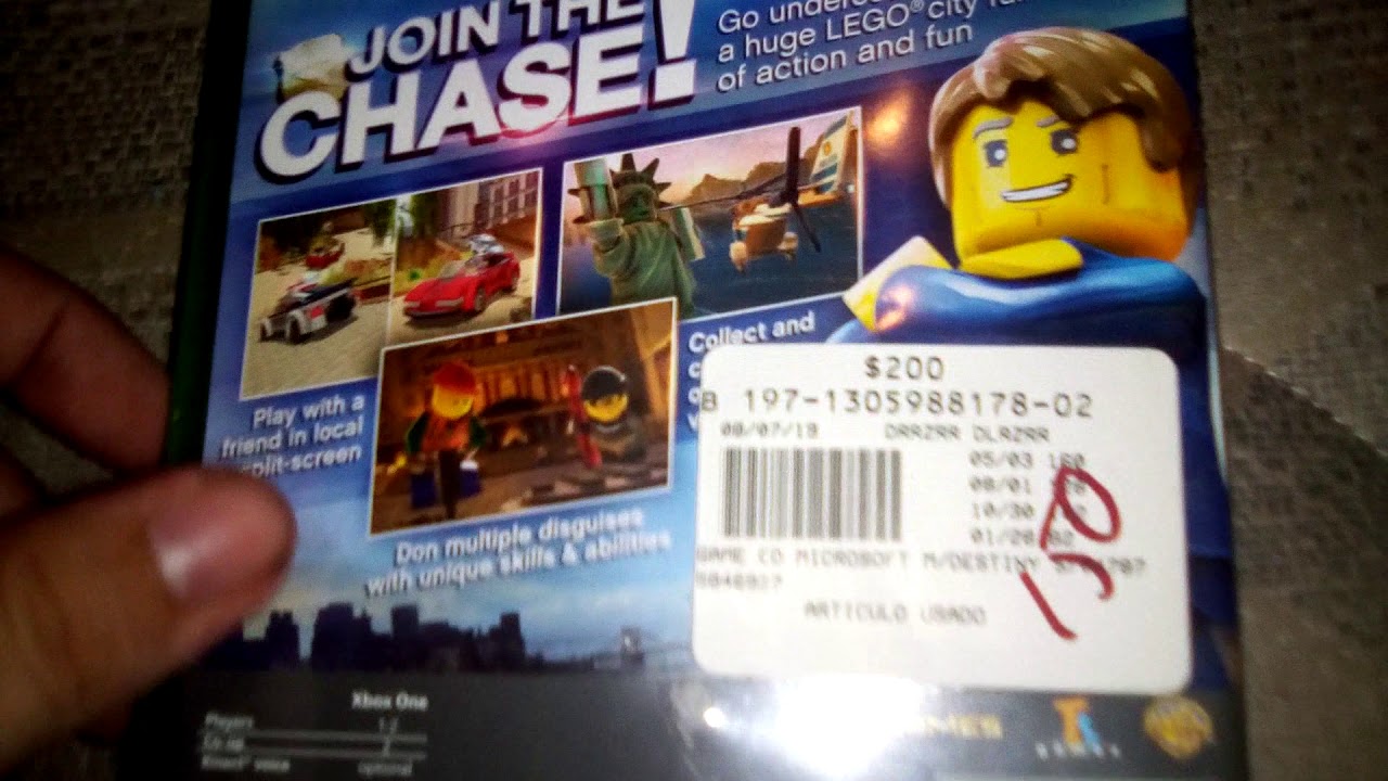 Lego City Undercover (Xbox One) Unboxing YouTube