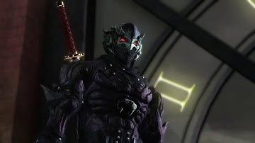 Ninja Gaiden II - Zedonius Boss Fight using True Dragon Sword (Path of the Mentor)