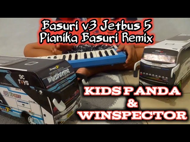 Pianika Telolet Basuri Kids Panda dan Winspector mantul class=