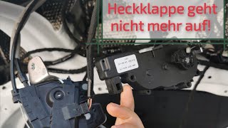 Heckklappe geht nicht auf! ?st dies der richtige Sch