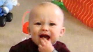 Cute Baby Makes The Funniest Faces When He Eats A Popsicle