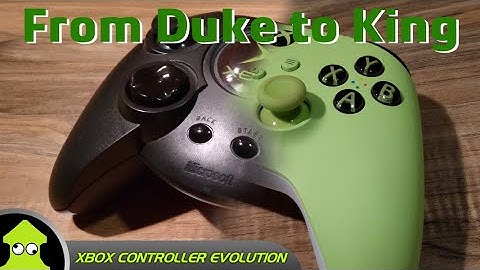 From Duke to King - Xbox Controller Evolution (2001-2023)