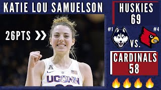 Celebrity Katie Lou Samuelson 26pts Full Highlights vs Louisville Cardinals - 02.12.18 Net Worth