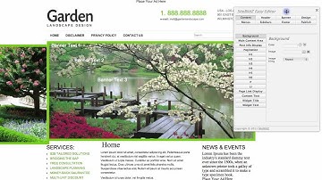 SiteBildZ New Premium Templates and EZ Editor Preview