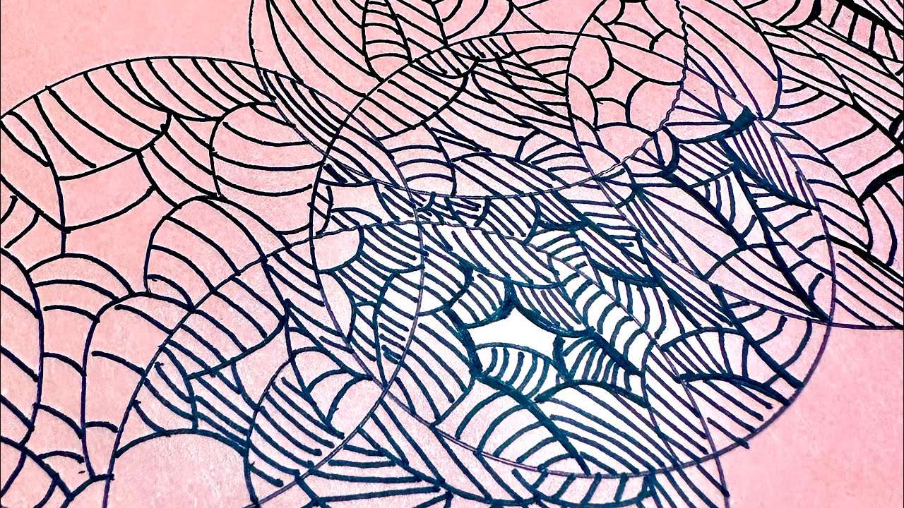 Zentangle Circle Patterns: From Basic to Complex