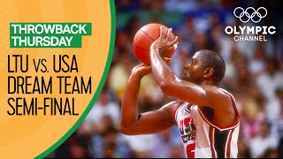Lithuania vs. USA's Dream Team -  Full Basketball Replay | Throwback Thursday