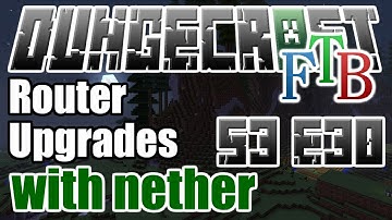 Tekkit: DungeCraft - Factorization Router Upgrades - S3 E30