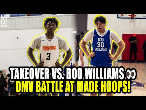 Team Takeover faces Boo Williams in Classic DMV BATTLE at MADE Hoops East Circuit! 👀🍿