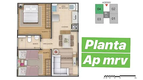 Como conseguir a planta do meu apartamento MRV?