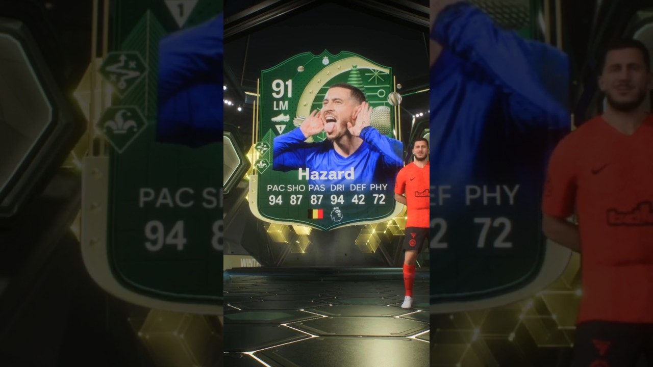 Pulled Winter Wildcard Hero Eden Hazard! 