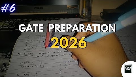 Day 6 - GATE 2026 Prep  | Digital Logic + COA..