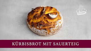 Kürbisbrot mit Sauerteig - einfach und herrlich saftig