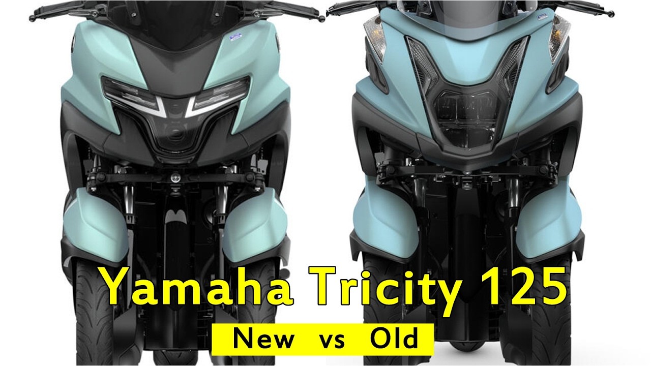 New vs Old 2025 Yamaha Tricity 125 |TM