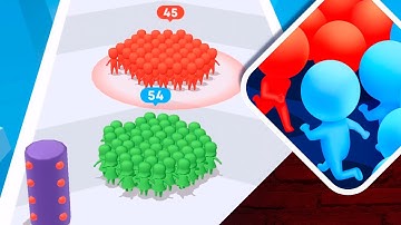 Count Masters - Android iOS Gameplay Walkthrough - Level 123 to 126