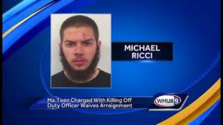 18-year-old charged in death of off-duty officer waives arraignment