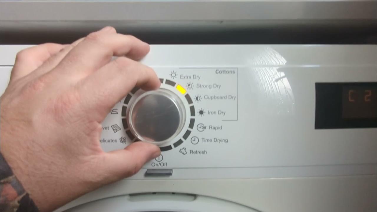 Electrolux John Lewis zanussi heat pump diagnostic mode touch sensitive