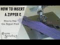 How to Insert a Zipper ~ Video Part 22