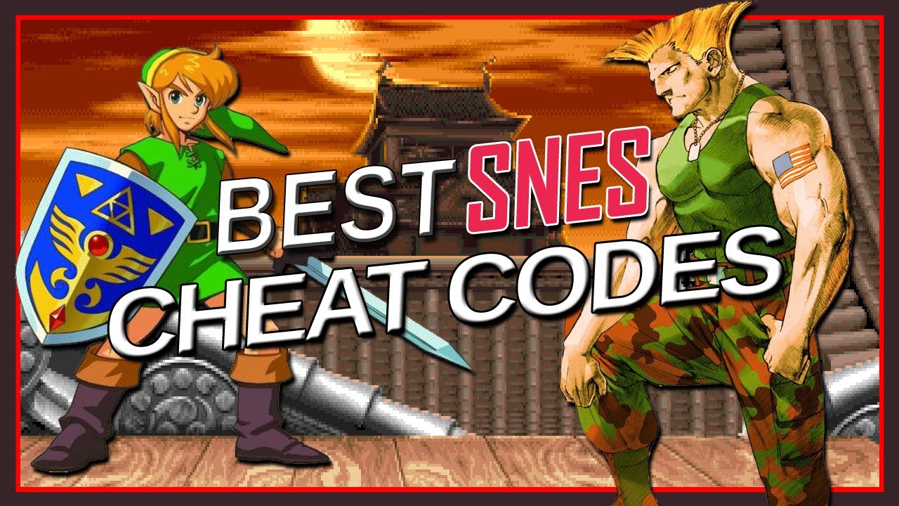 Best Super Nintendo Cheat Codes - SNESdrunk 