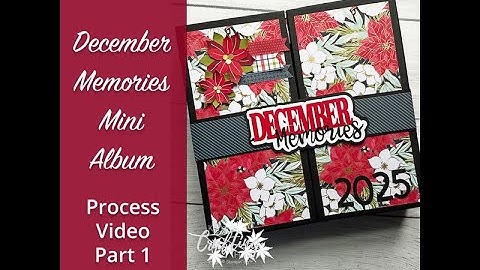 December Memories Mini Album - Process Video Part 1
